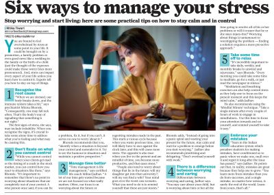 mumbai mirror stress article