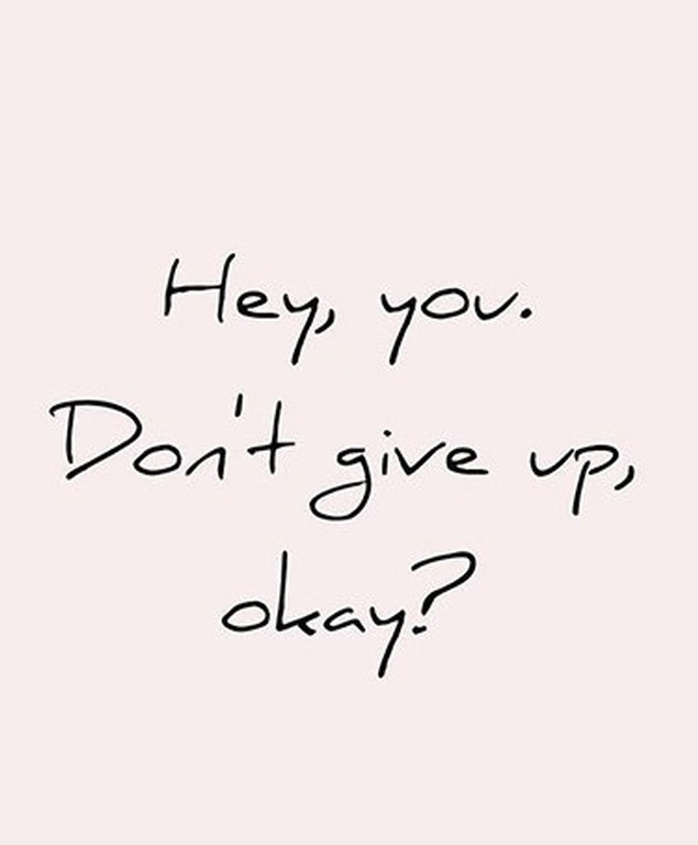 dont give up